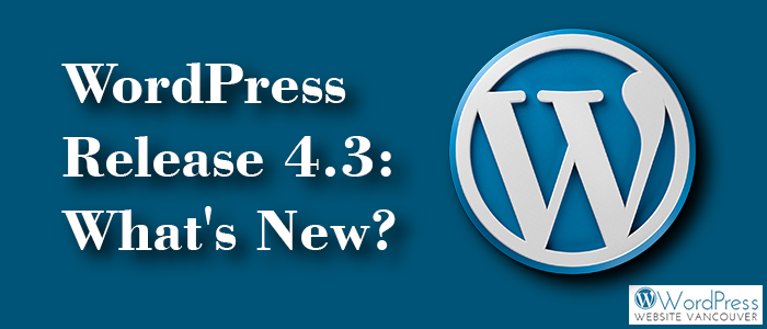 WordPress Release 4.3